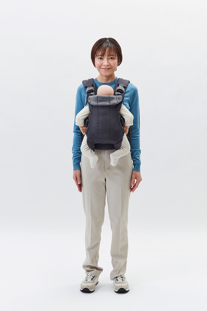 babybjorn【美品】ベビービョルン ハーモニー 抱っこ紐 アンスラサイト