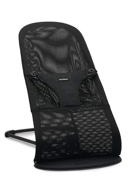 BABYBJORN Bouncer Bliss Quilted Cotton Anthracite slate Grey 